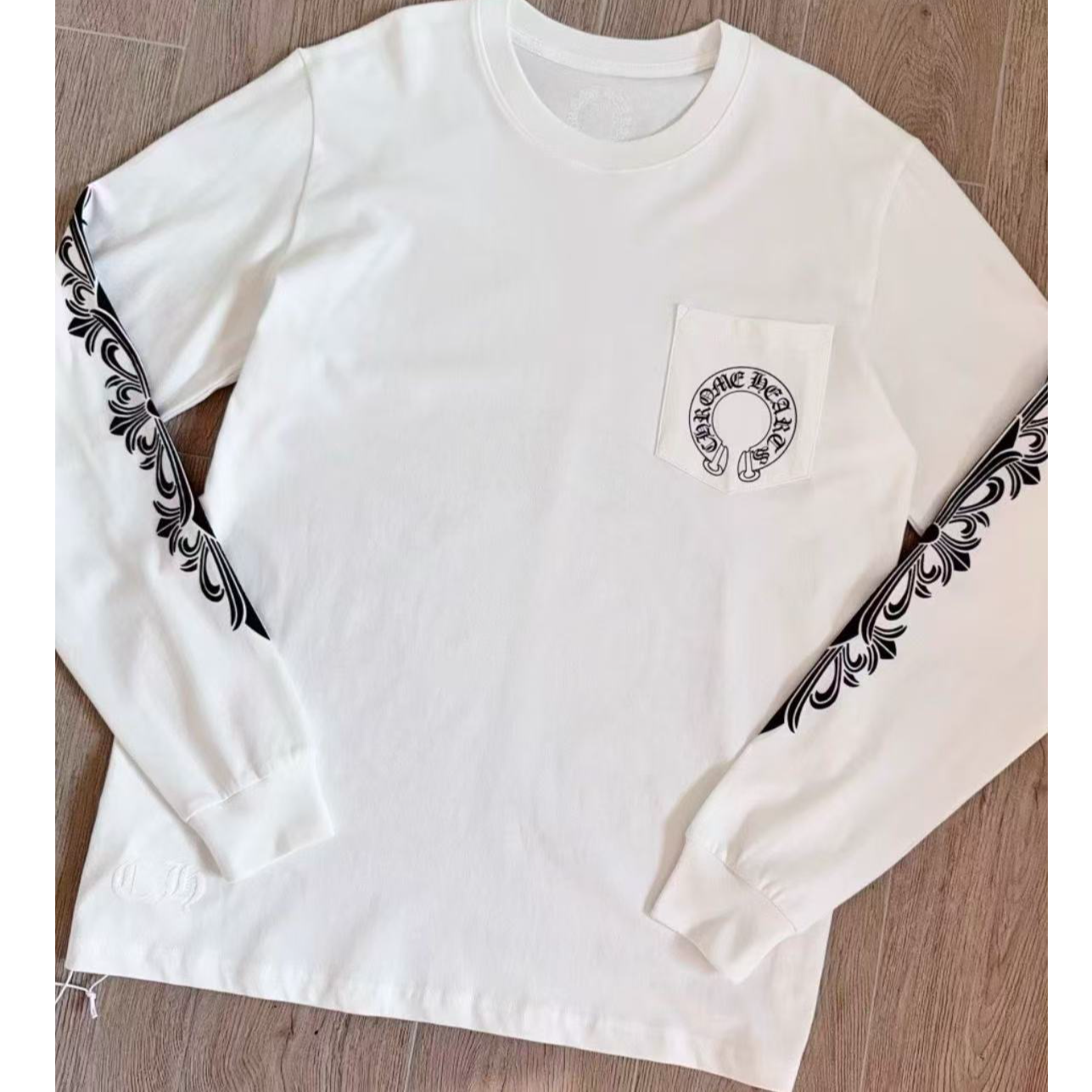 99新 Chrome Hearts/克罗心 双双臻选/vv03444/克罗心长袖/s