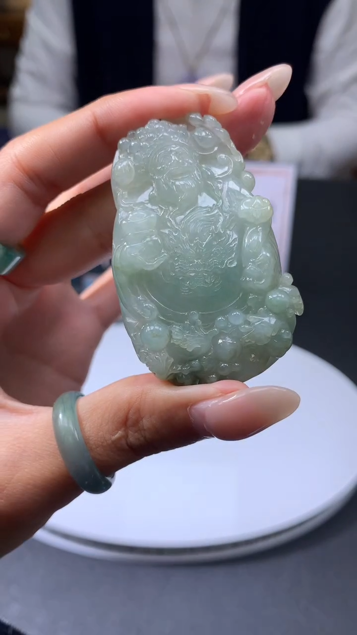 【闪购商品】定制翡翠未镶嵌不退不换CMH1件-A