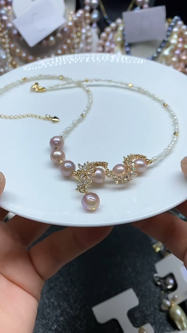 【闪购商品】淡水珍珠颈饰未镶嵌多人