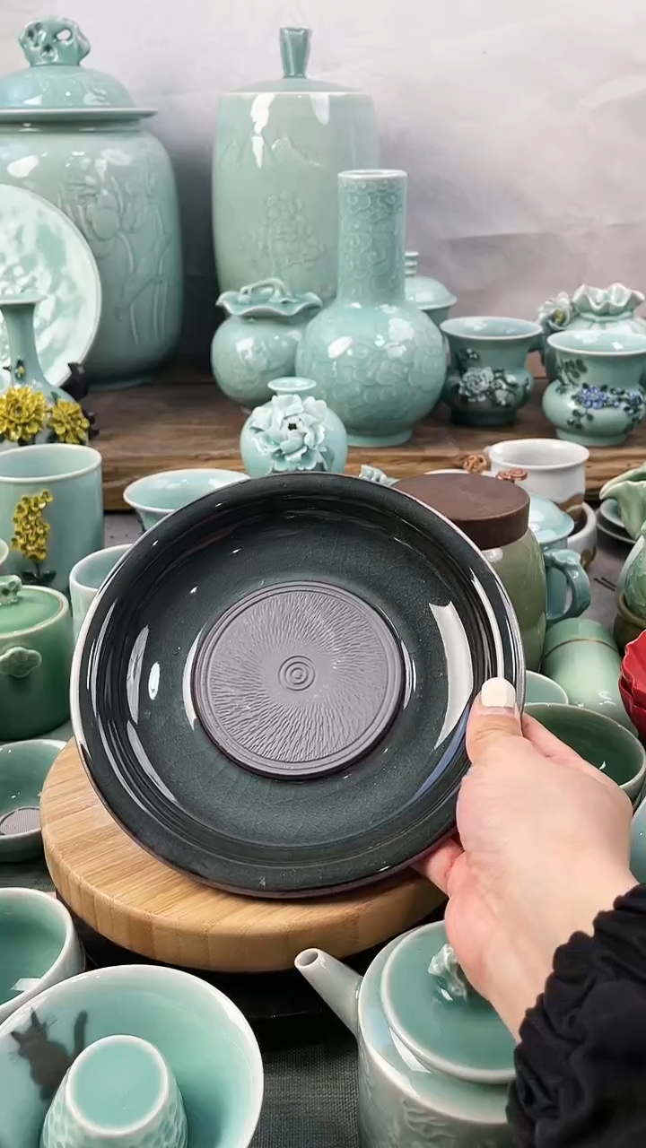 【闪购商品】特价 微瑕 慧仙青瓷