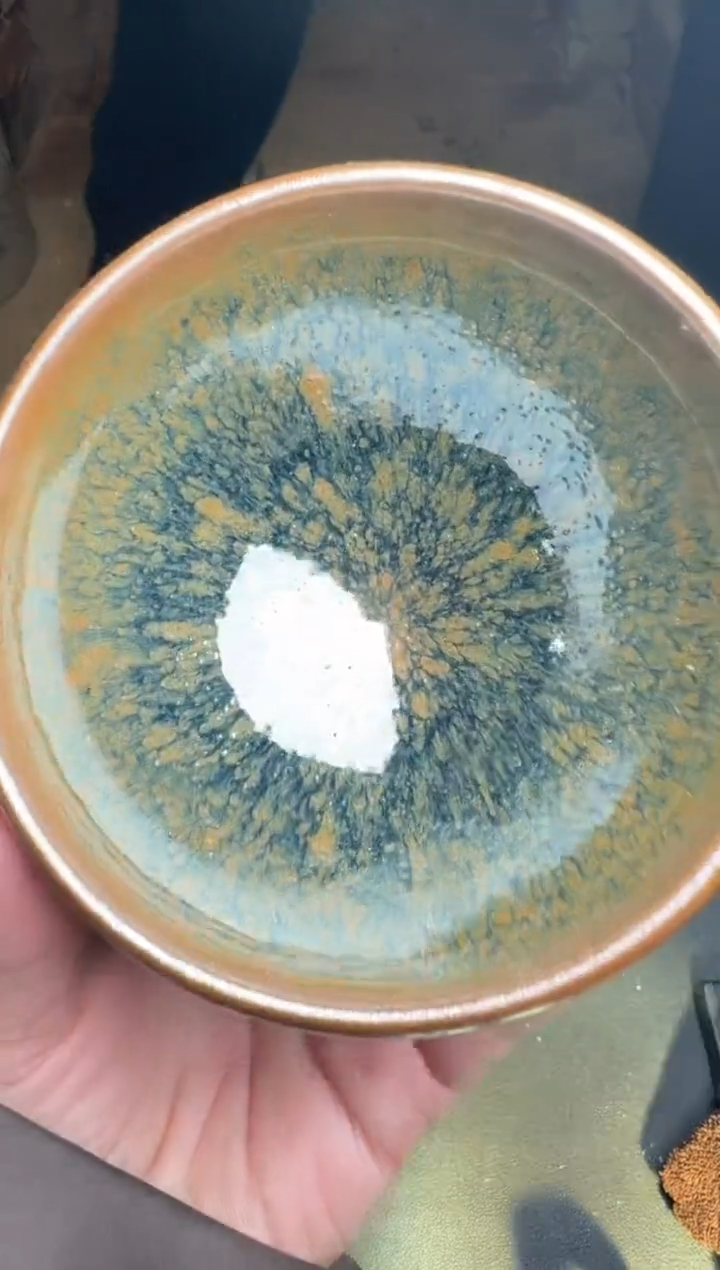 【闪购商品】茶盏行云龙窑柴烧135