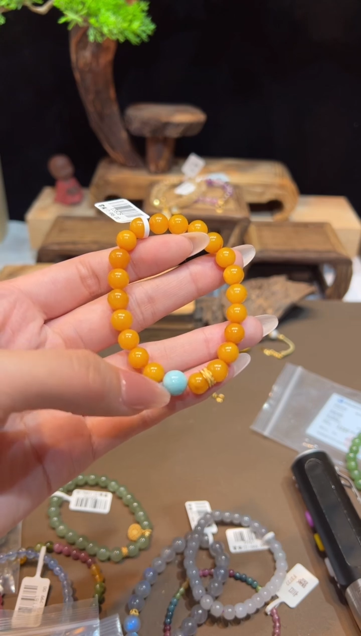 【闪购商品】琥珀手饰未镶嵌手饰@@E5828