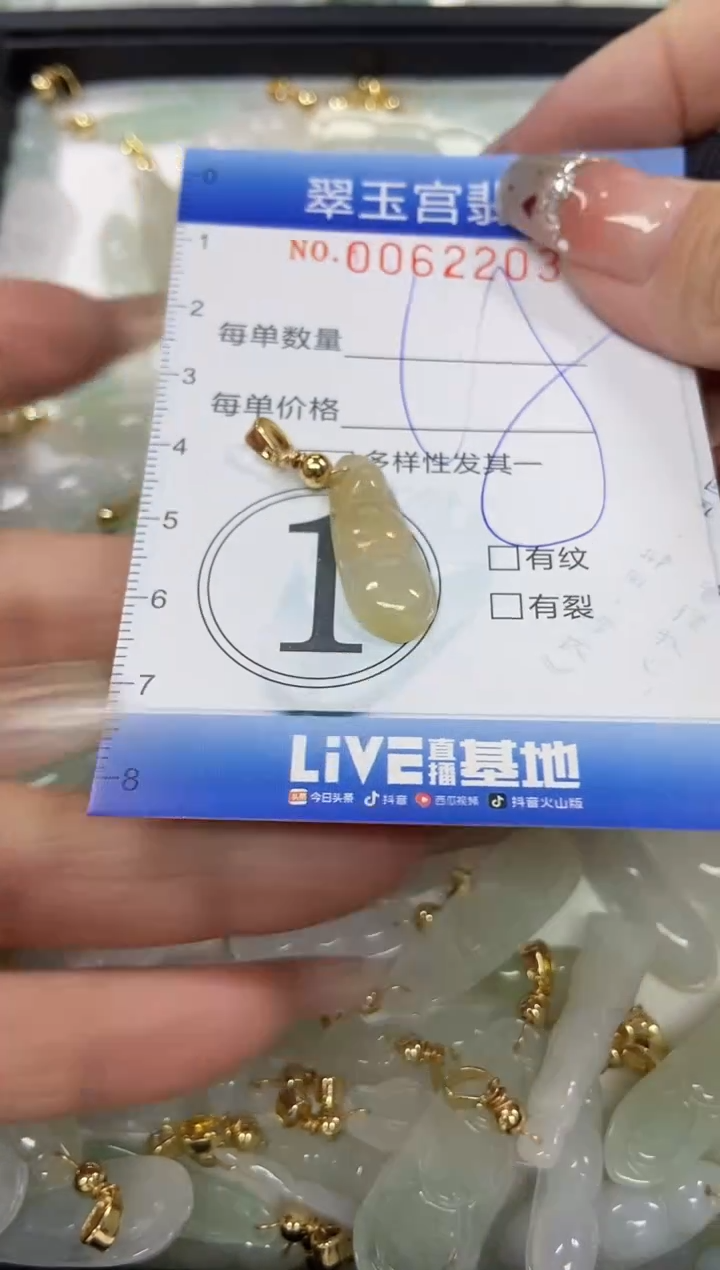 【闪购商品】翡翠颈饰未镶嵌闪购商品0062203