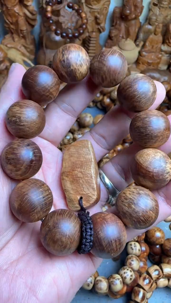 【闪购商品】柏木手串/手链城口崖柏2.0陈化爆满黑金刚蚂蚁腿