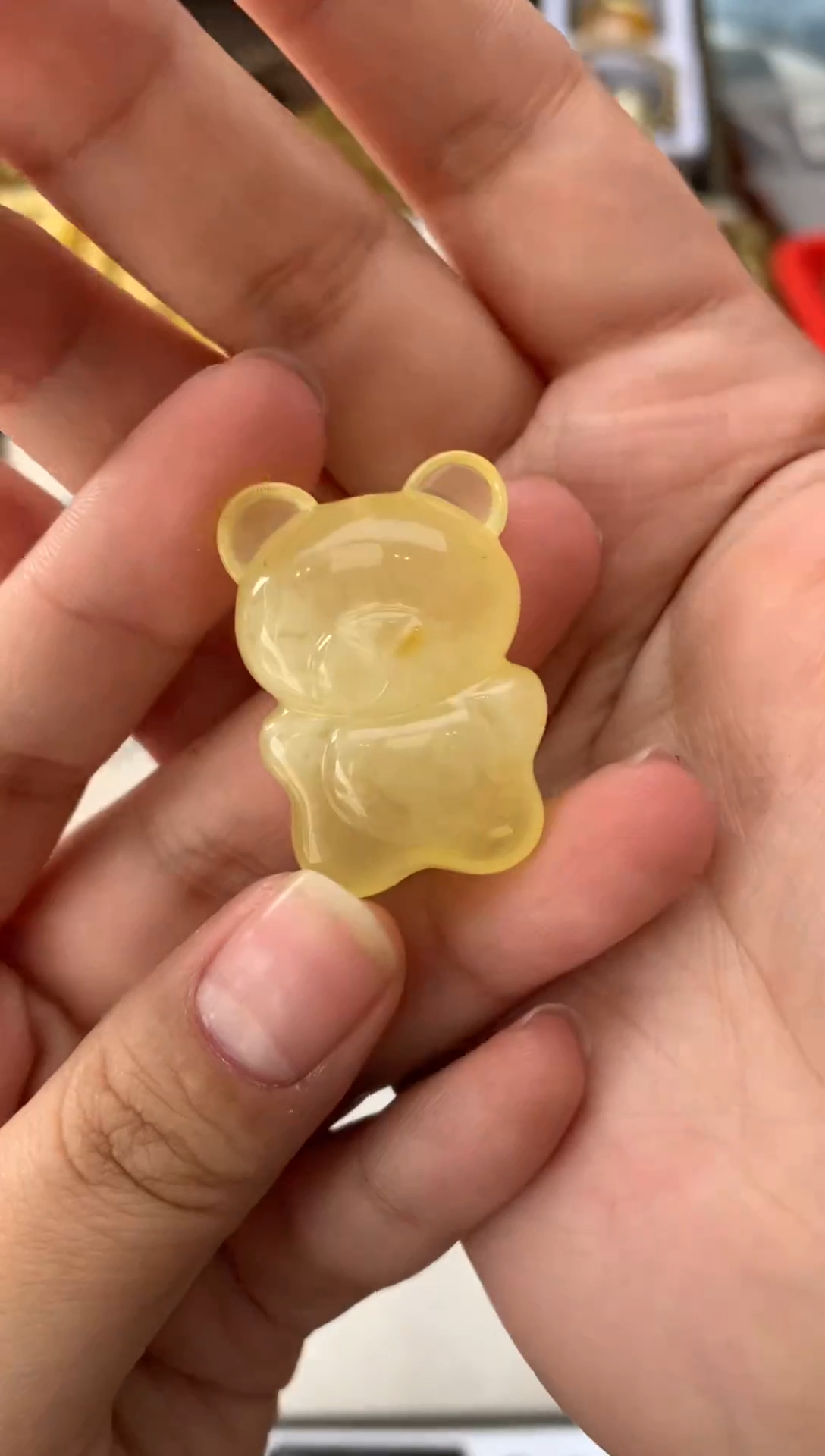 【闪购商品】蜜蜡珠宝奇石未镶嵌016 琥珀蜜蜡  花粉