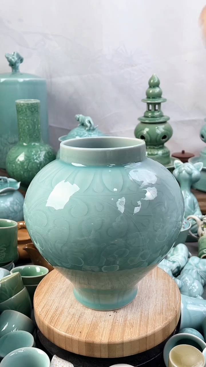 纯手工 慧仙青瓷 龙泉青瓷