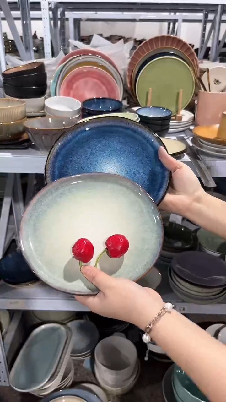 【闪购商品】瓷片外贸尾货瑕疵满20包邮X2 小盘组合