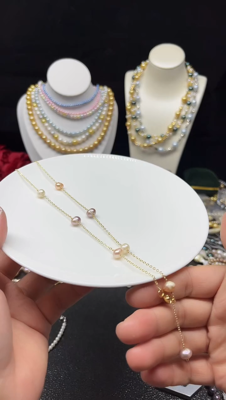 【闪购商品】淡水珍珠颈饰未镶嵌多人