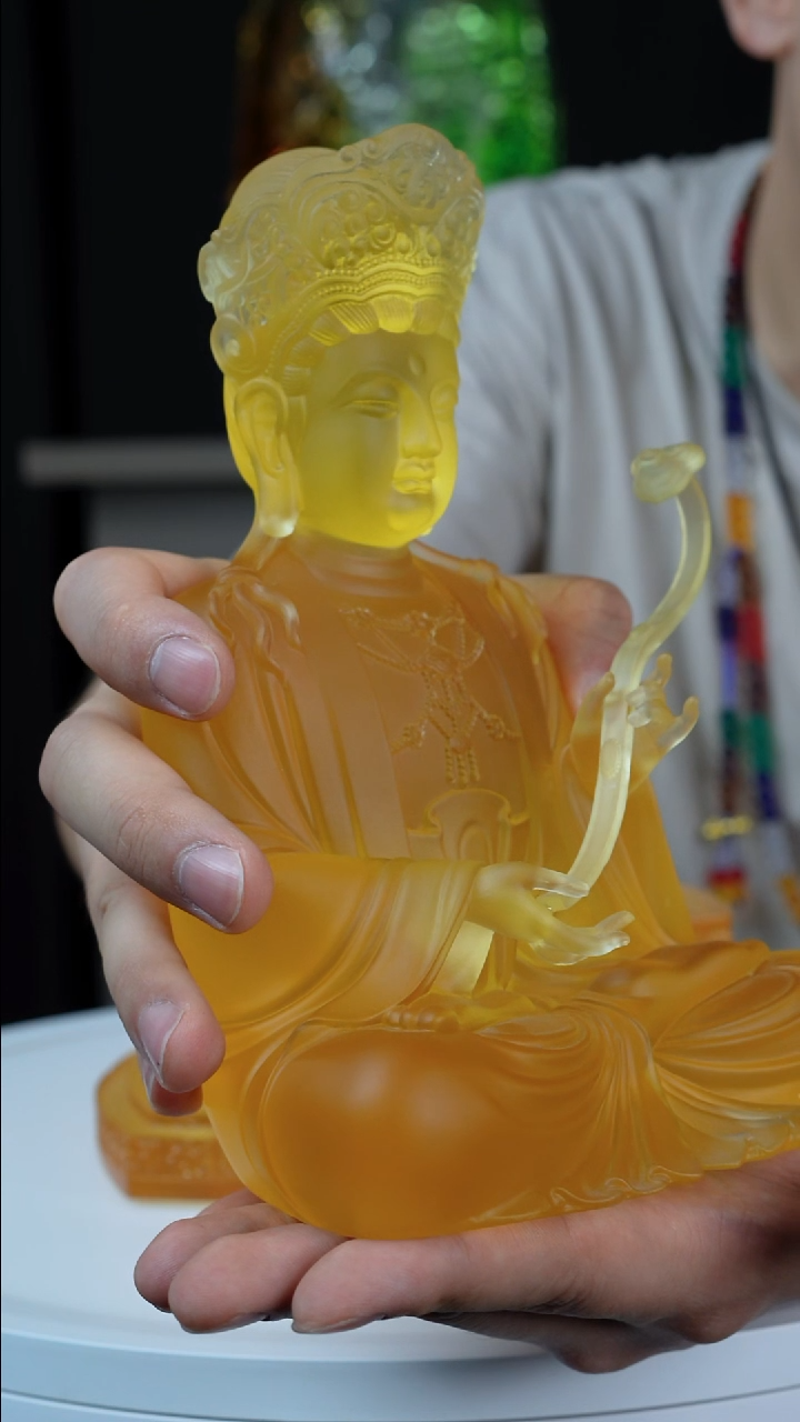 茶宠文殊老师高20厘米