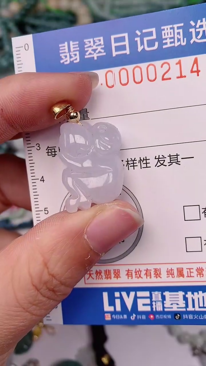 【闪购商品】翡翠颈饰未镶嵌00000214