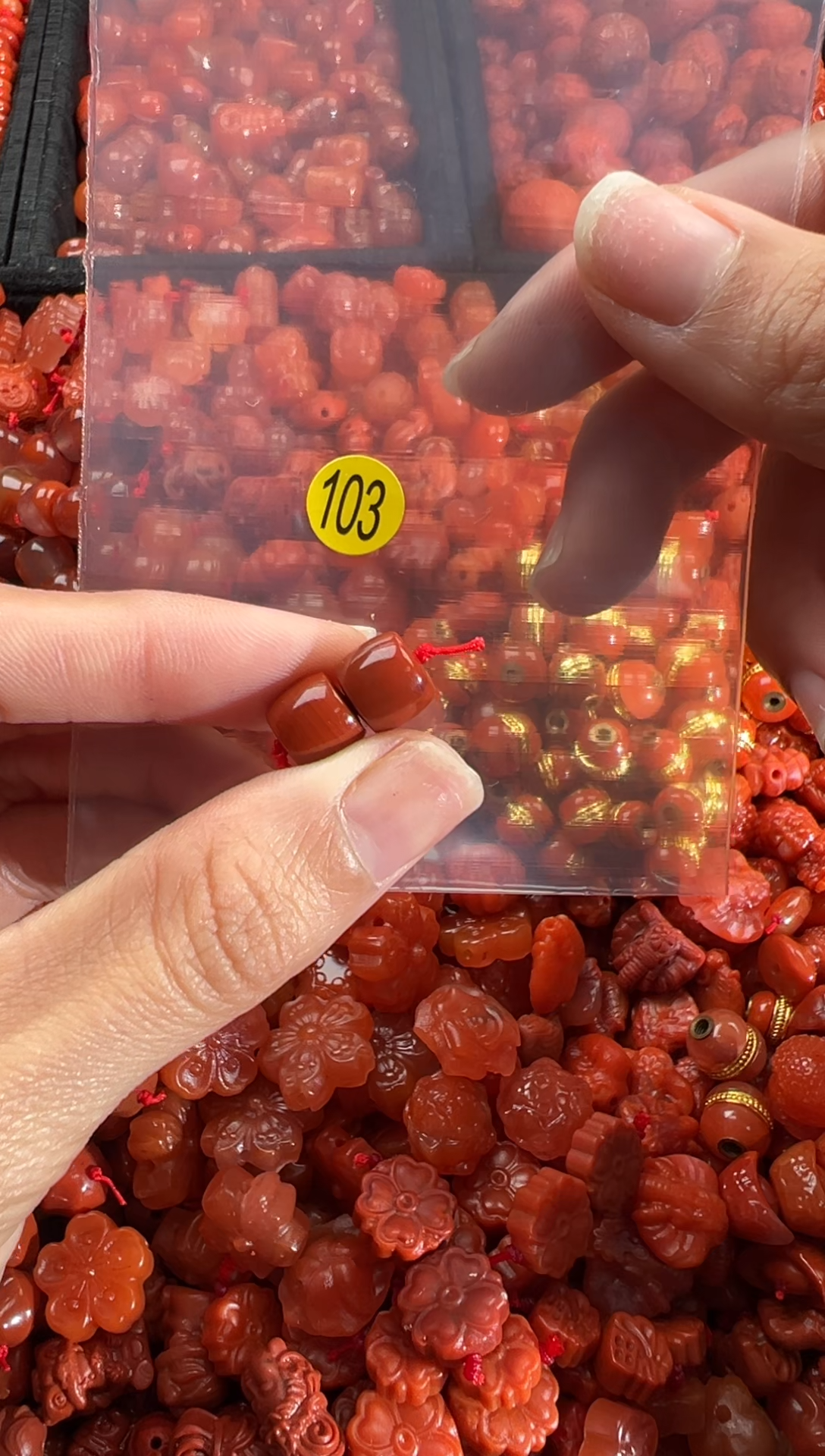 【闪购商品】南红玛瑙颈饰未镶嵌1