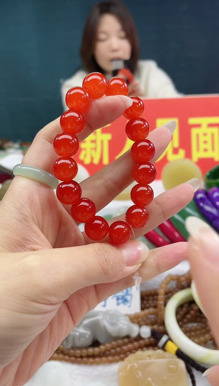 【闪购商品】玛瑙/玉髓颈饰合金12