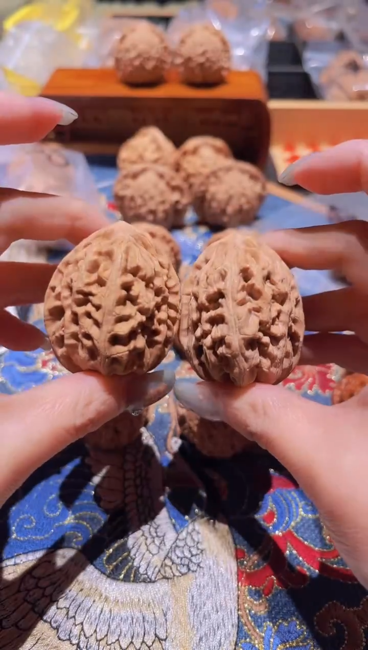 把件文玩核桃106红锦鲤