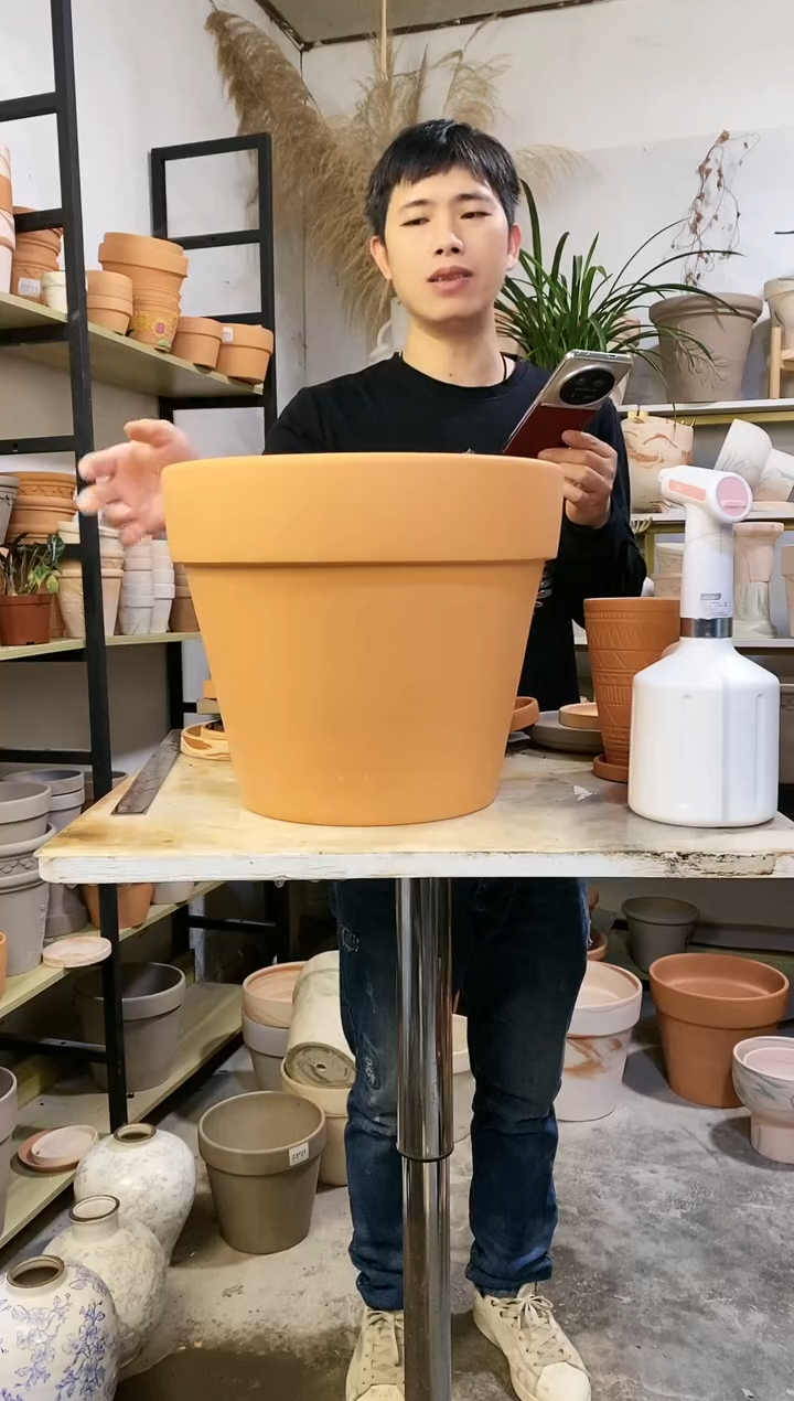 【闪购商品】陶35*30红陶国际 1盆无托