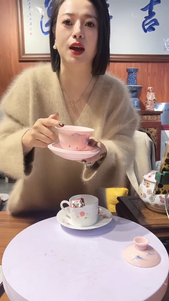 摆件陶景德镇精美陶瓷