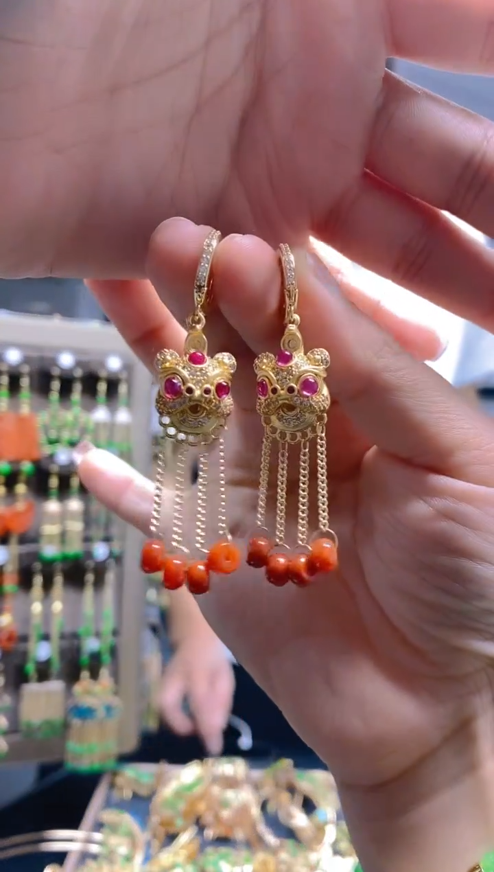 【闪购商品】翡翠耳饰合金0318翡翠耳包