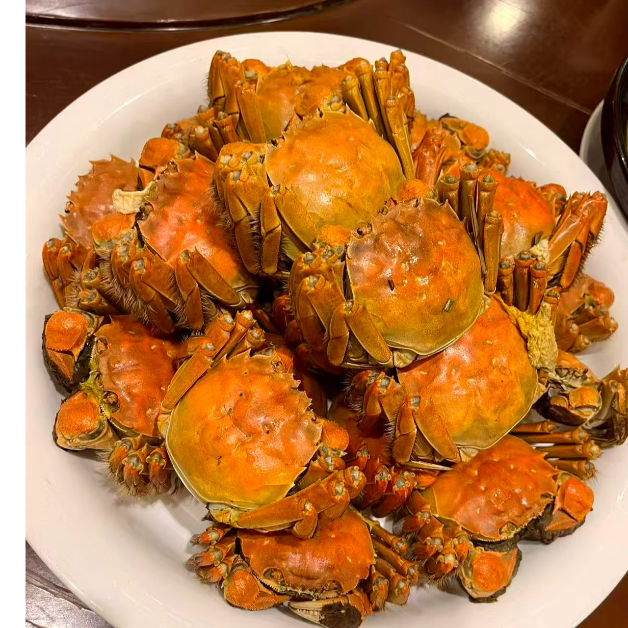 【八只】高淳大闸蟹3.3-3.5两公蟹3.3-3.5两母蟹8只装基地鲜活直发