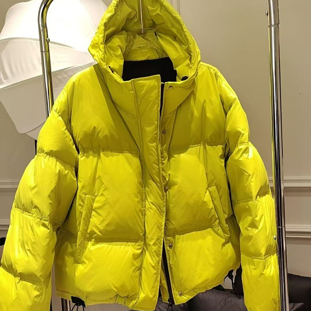 秋冬新款韩版棉服时尚外套短款连帽