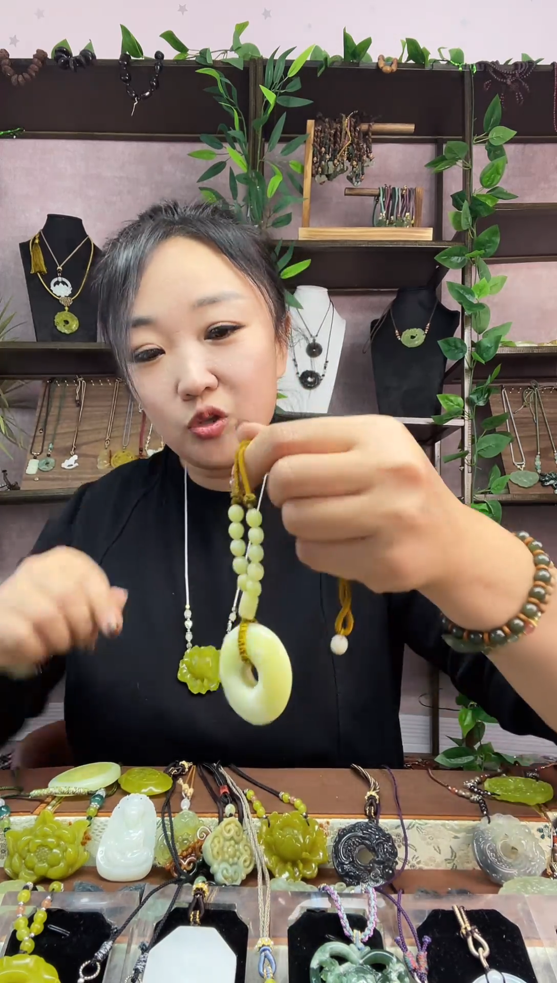 未镶嵌 岫玉 车挂