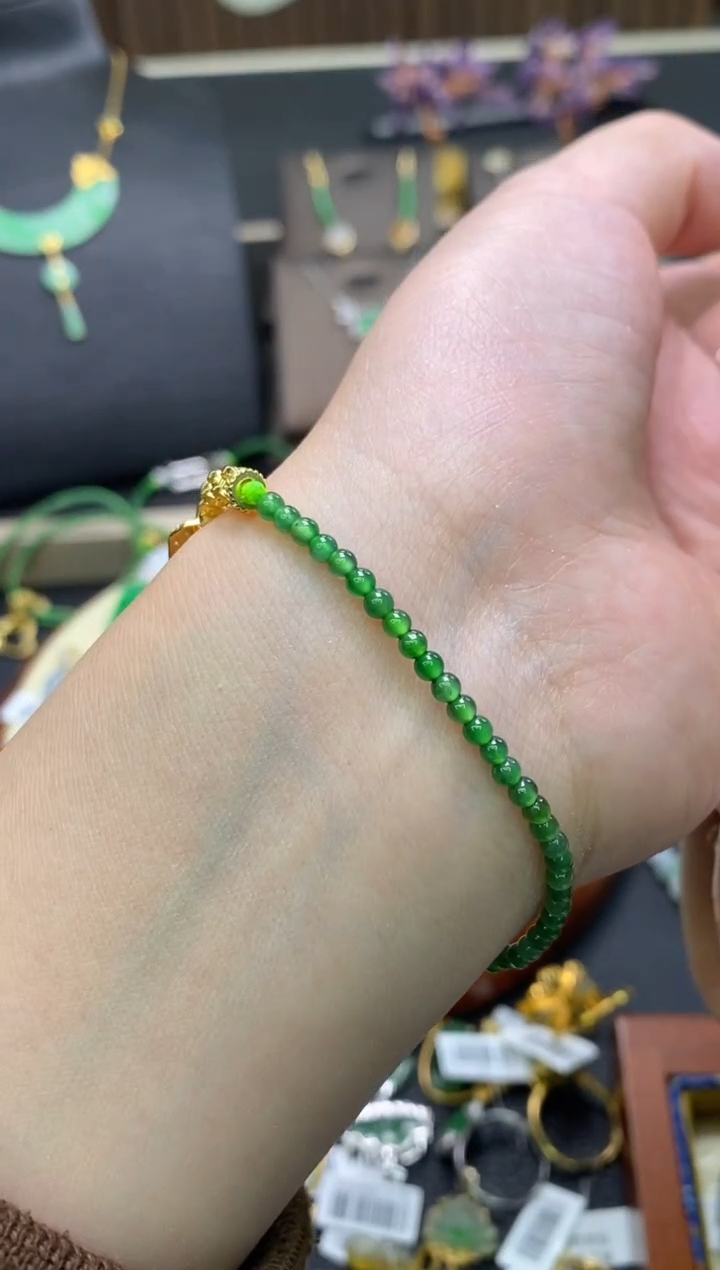 【闪购商品】翡翠颈饰银S925镶嵌净货13318
