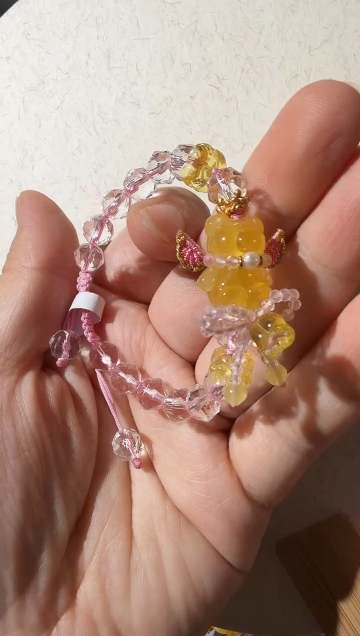 【闪购商品】蜜蜡手链未镶嵌蜜蜡小熊手链