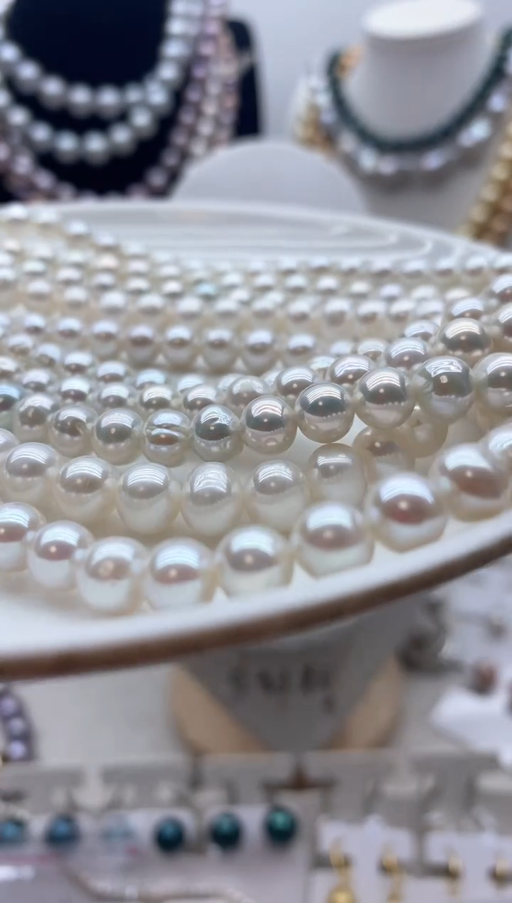 【闪购商品】淡水珍珠颈饰钛钢17