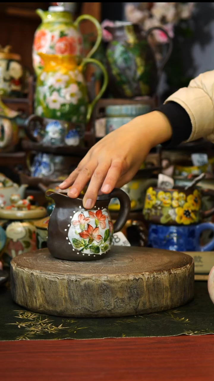 陶瓷70景德镇手工釉下彩陶瓷