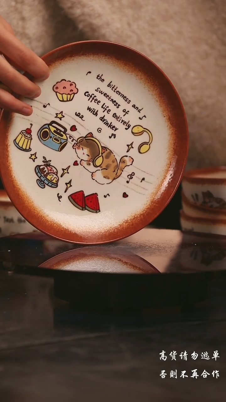 陶瓷景德镇可爱设计师款陶瓷 