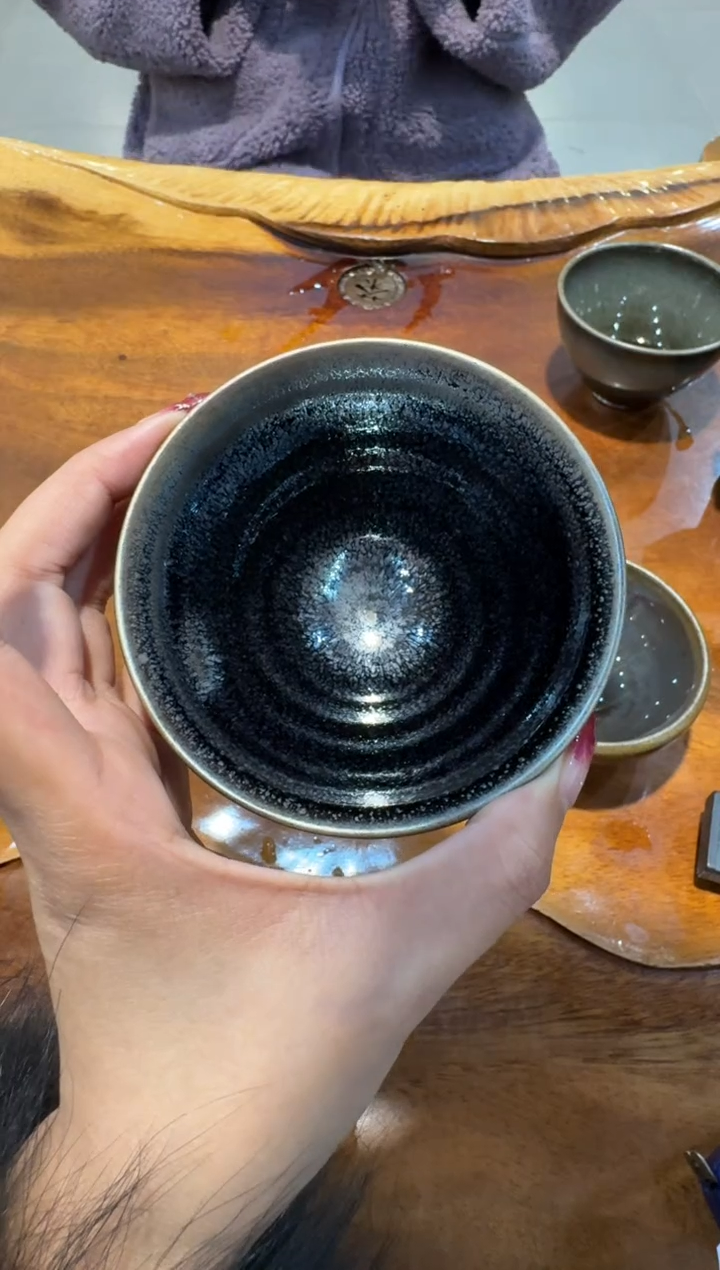 【闪购商品】茶盏许杰龙窑柴烧83