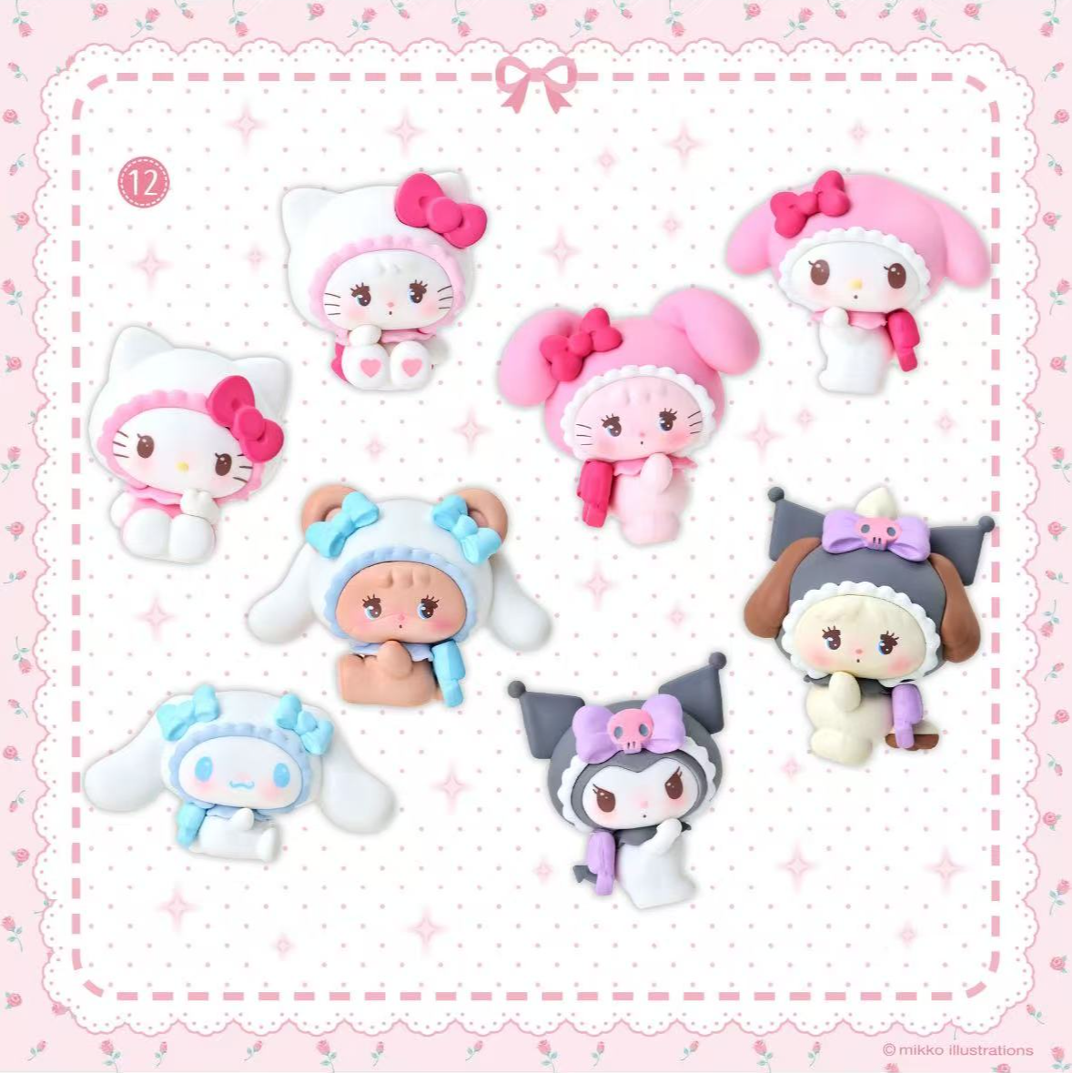 【日谷】三丽鸥Sanrio&Mikko联名摆件礼物盲盒（代拆）