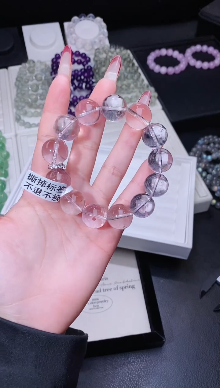 【闪购商品】水晶手链合金115.73玻利维亚紫水晶 多样性发其一