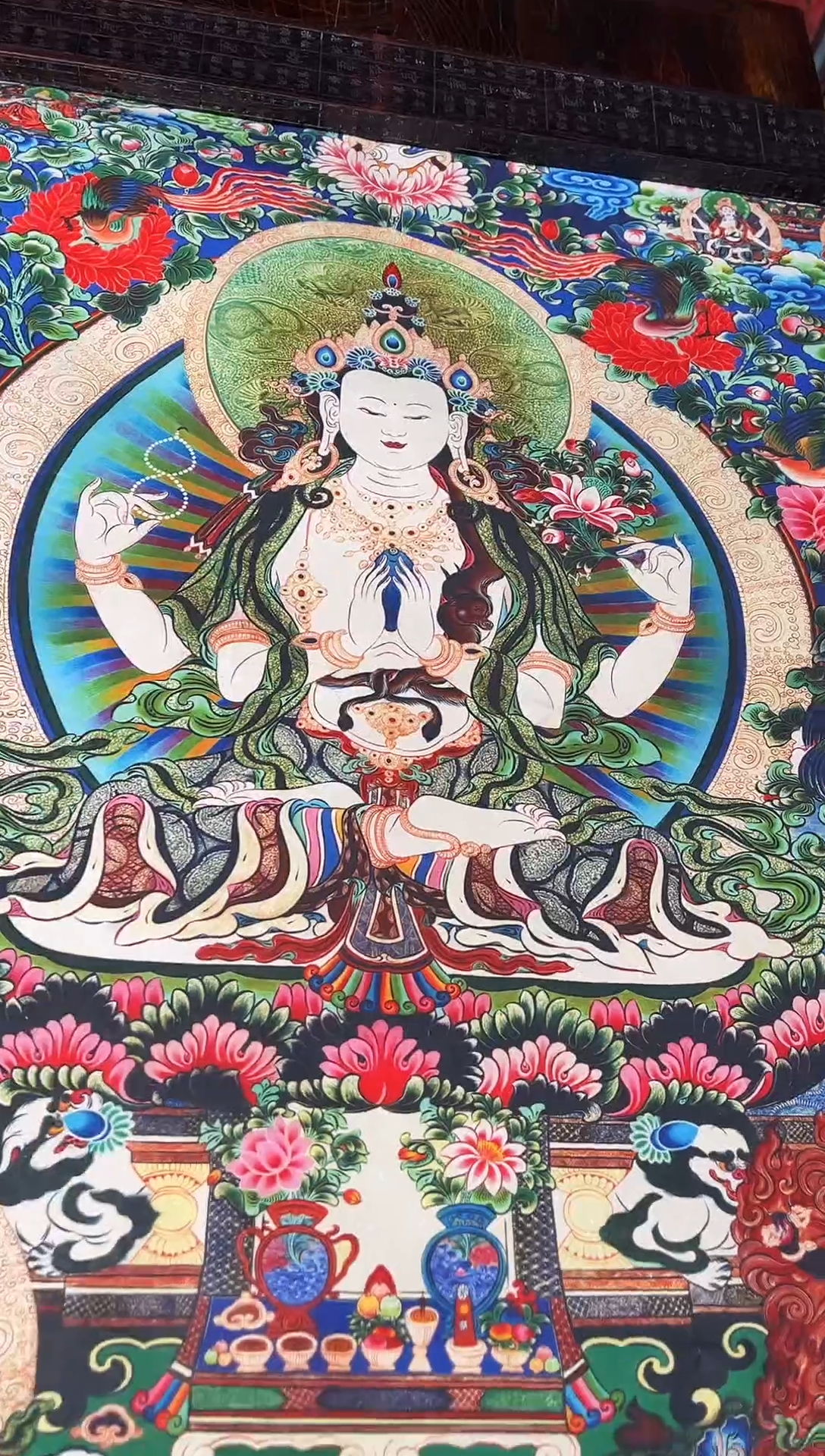 卷轴画东东唐卡tk16