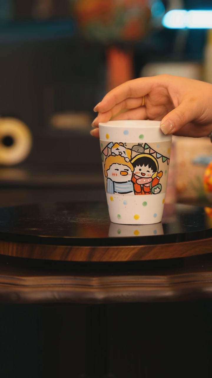 【闪购商品】摆件景德镇釉下彩绘设计师款陶瓷