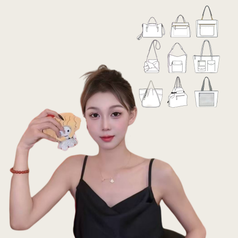 2025双节新款时尚经典百搭真皮女包大包棕色