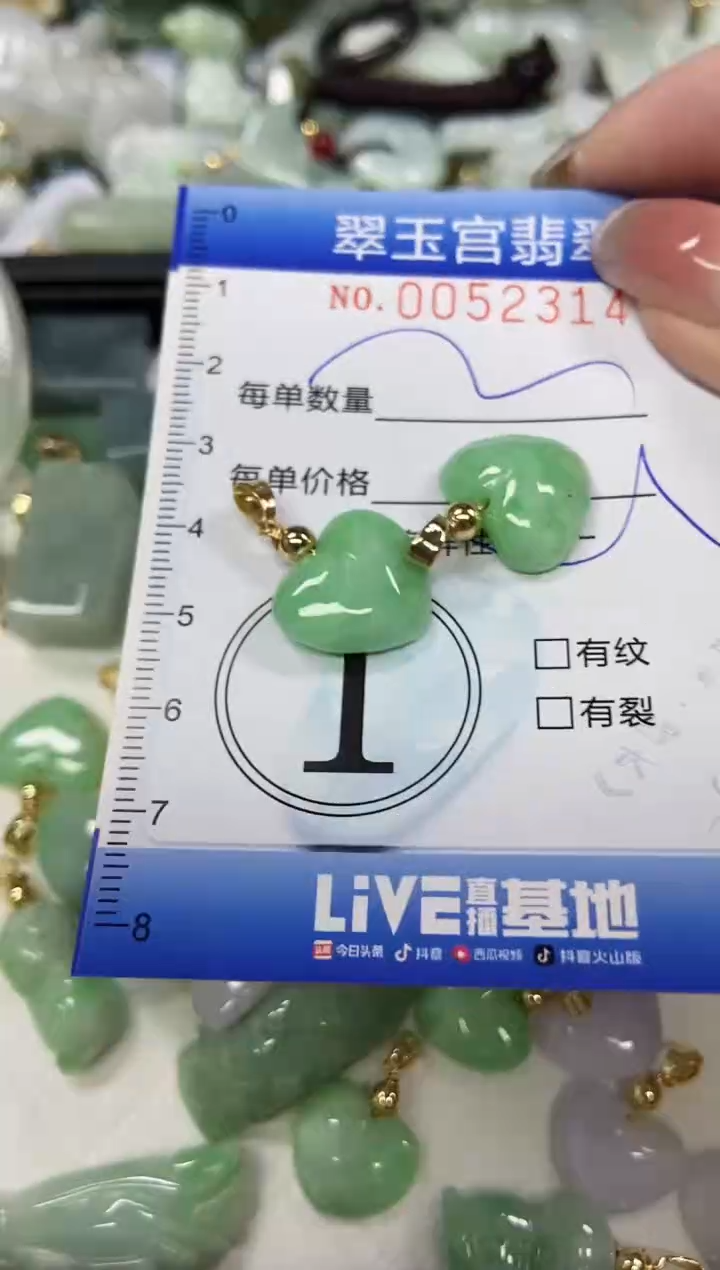 【闪购商品】翡翠颈饰未镶嵌闪购0052314