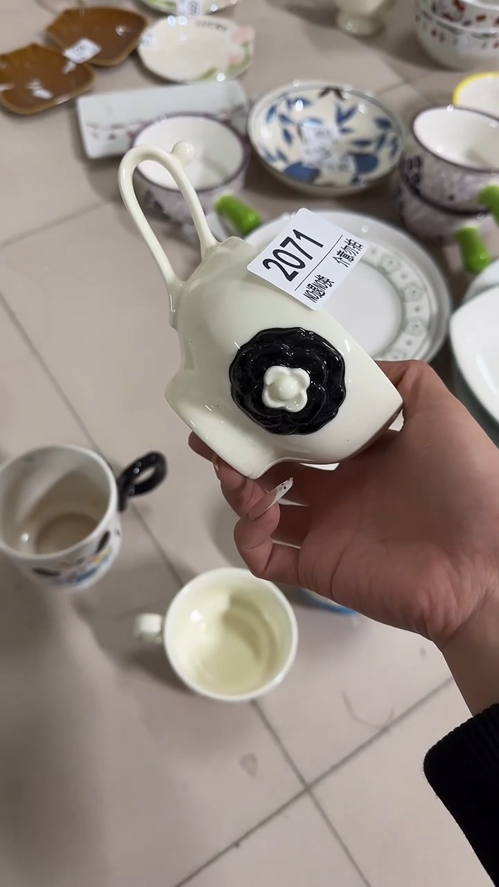 陶瓷手柄款微瑕四单包邮2071