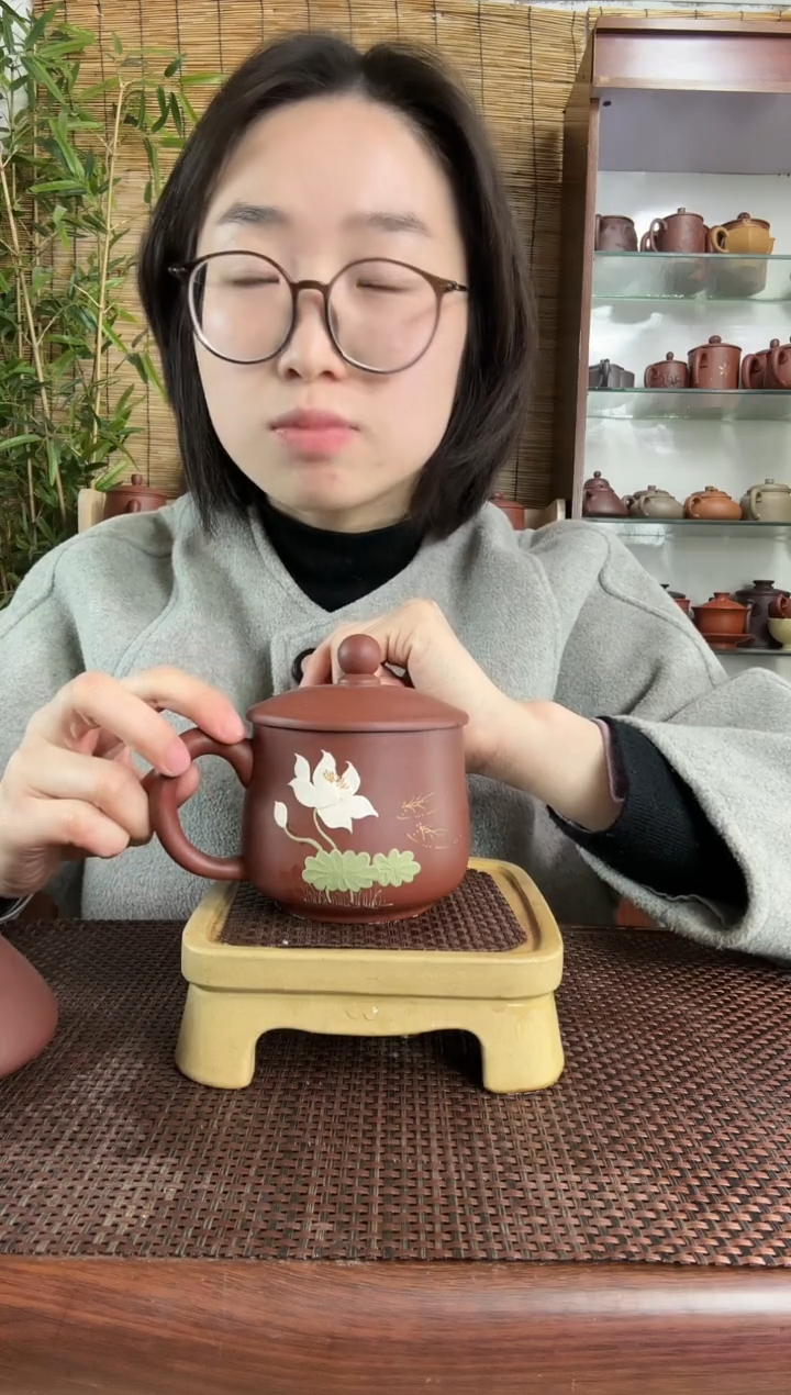 【闪购商品】紫砂茶杯紫砂盖杯无礼盒