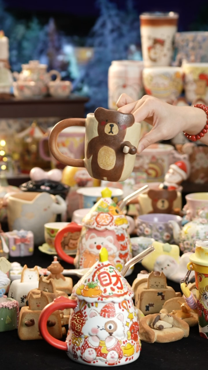 其他陶景德镇釉下彩手绘设计师款陶瓷