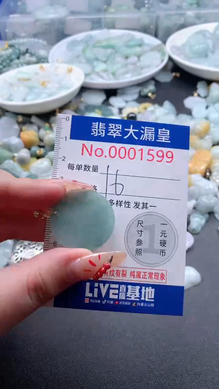 【闪购商品】翡翠吊坠(不含链)未镶嵌1599