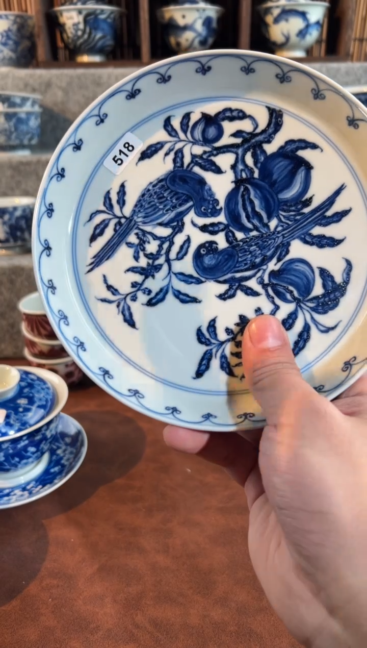【闪购商品】518天禄言瓷手绘卷王天花板