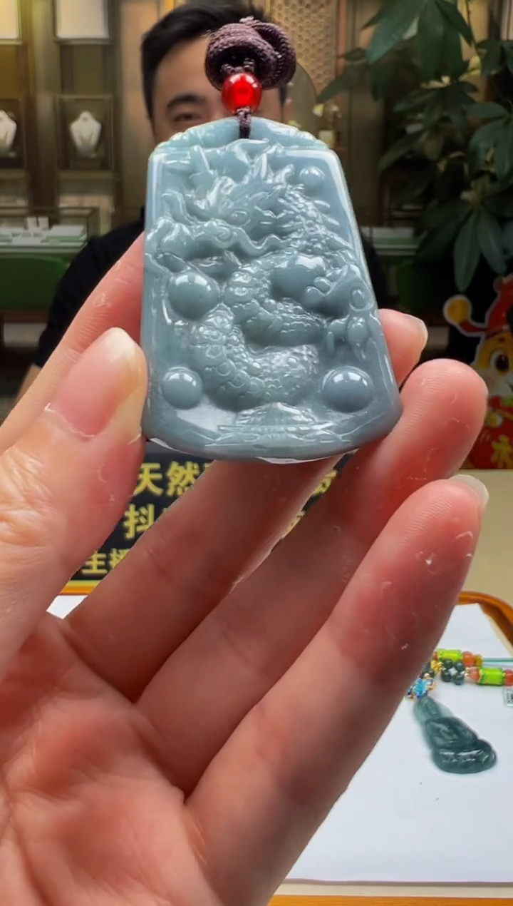 翡翠未镶嵌颈饰G2025-5-11-5