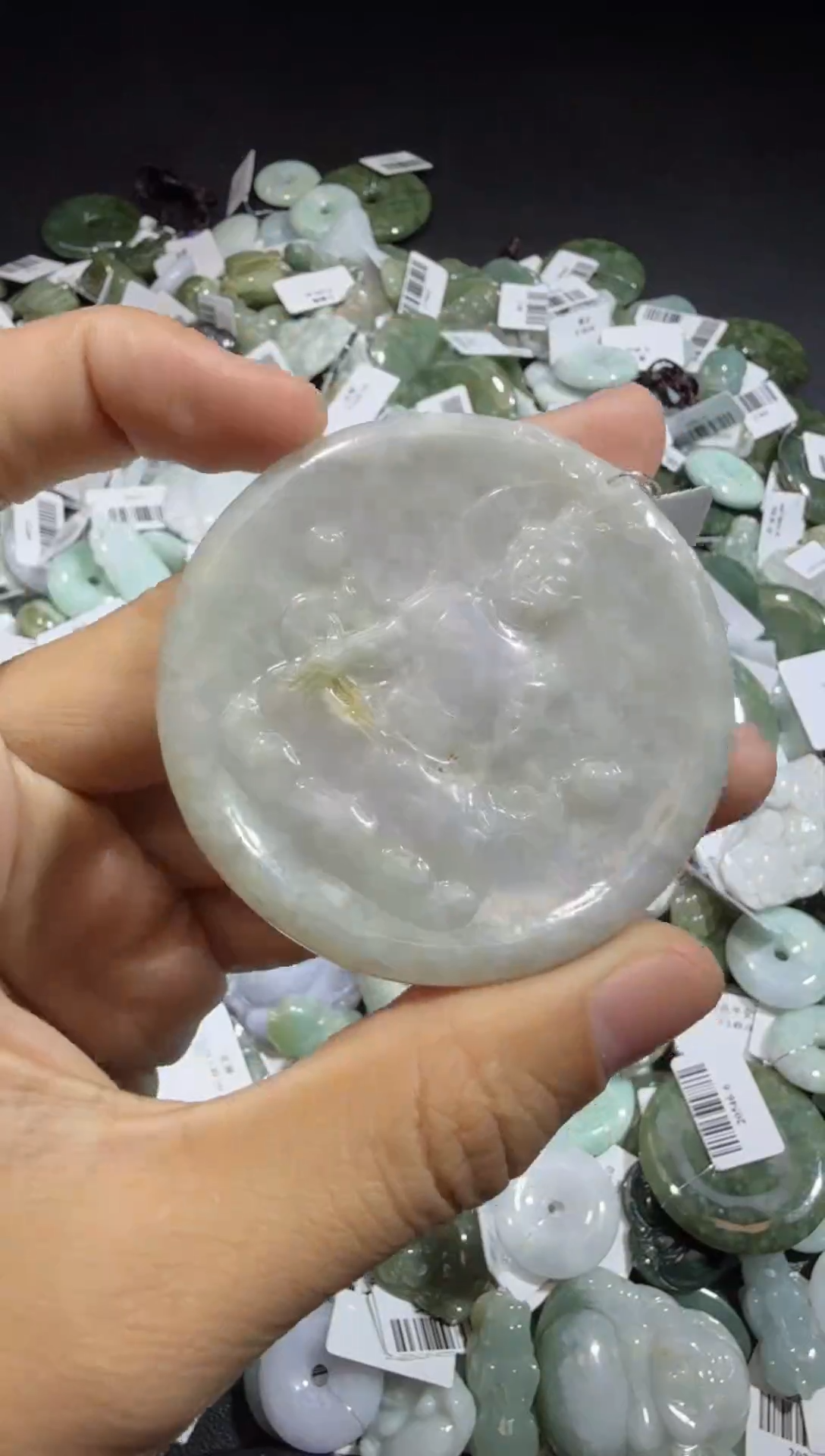 【闪购商品】翡翠颈饰未镶嵌00002093