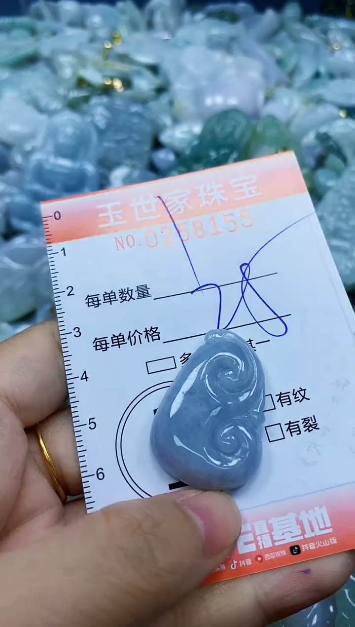 翡翠未镶嵌颈饰闪购0258155