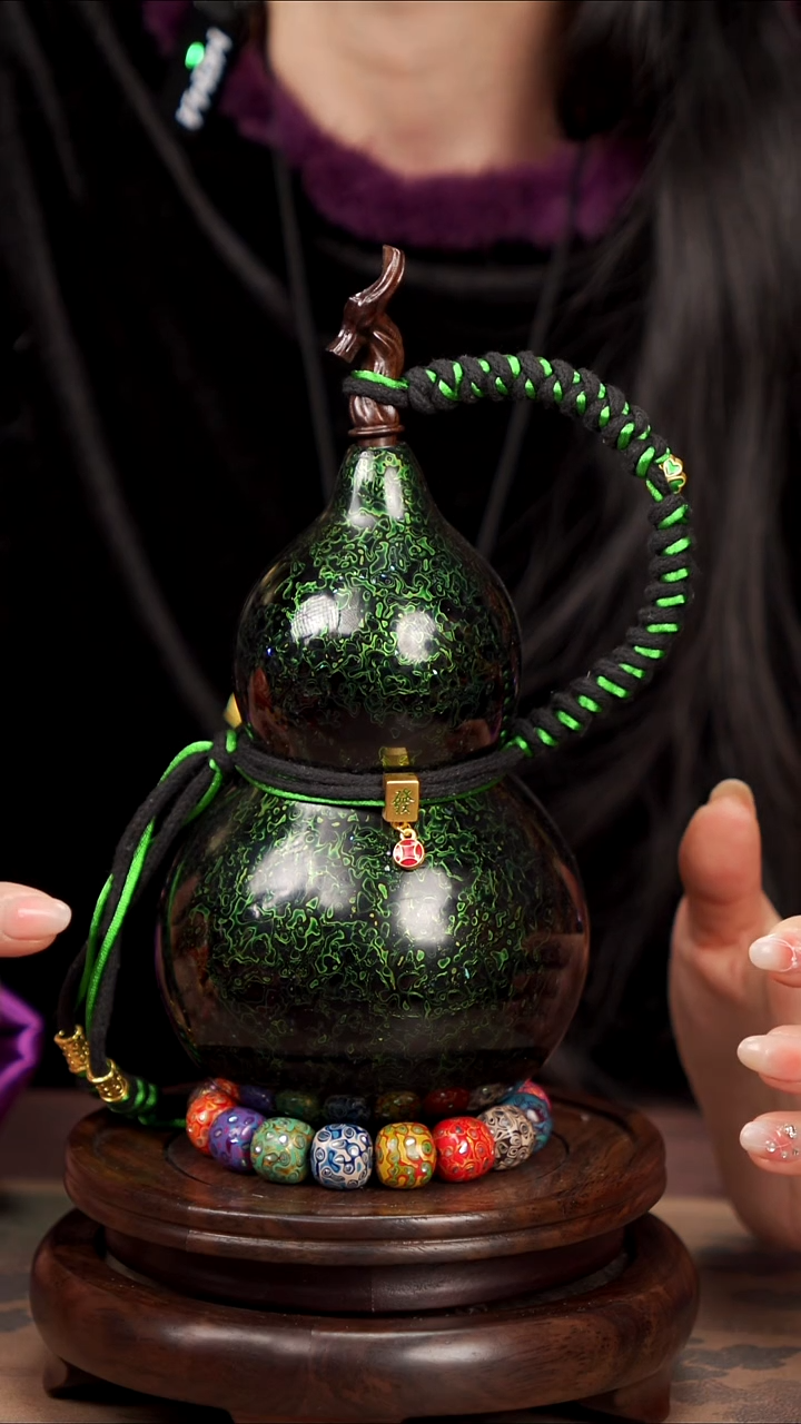 【闪购商品】361易林高端工艺大漆酒葫芦--458