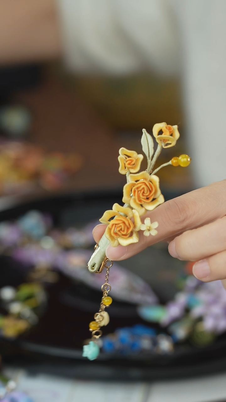 刺绣闪购纯手工非遗国风饰品