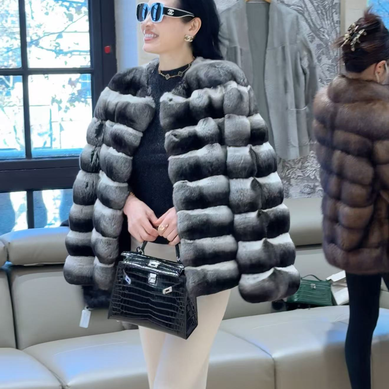 【YINGFEI PARIS】高级定制款水貂外套