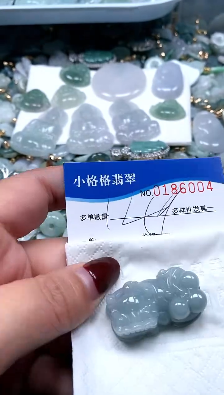 【闪购商品】翡翠颈饰未镶嵌闪购商品0186004