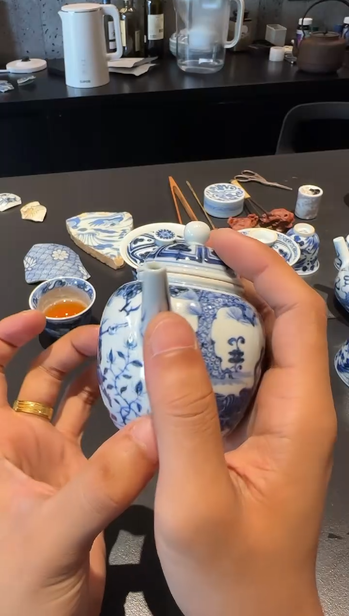 大*溪蘭仰元 鬼谷子执壶.周棋稳
