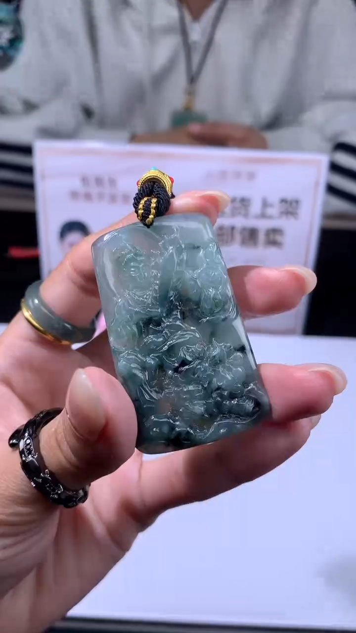 【闪购商品】定制翡翠未镶嵌不退不换CMH1件-A