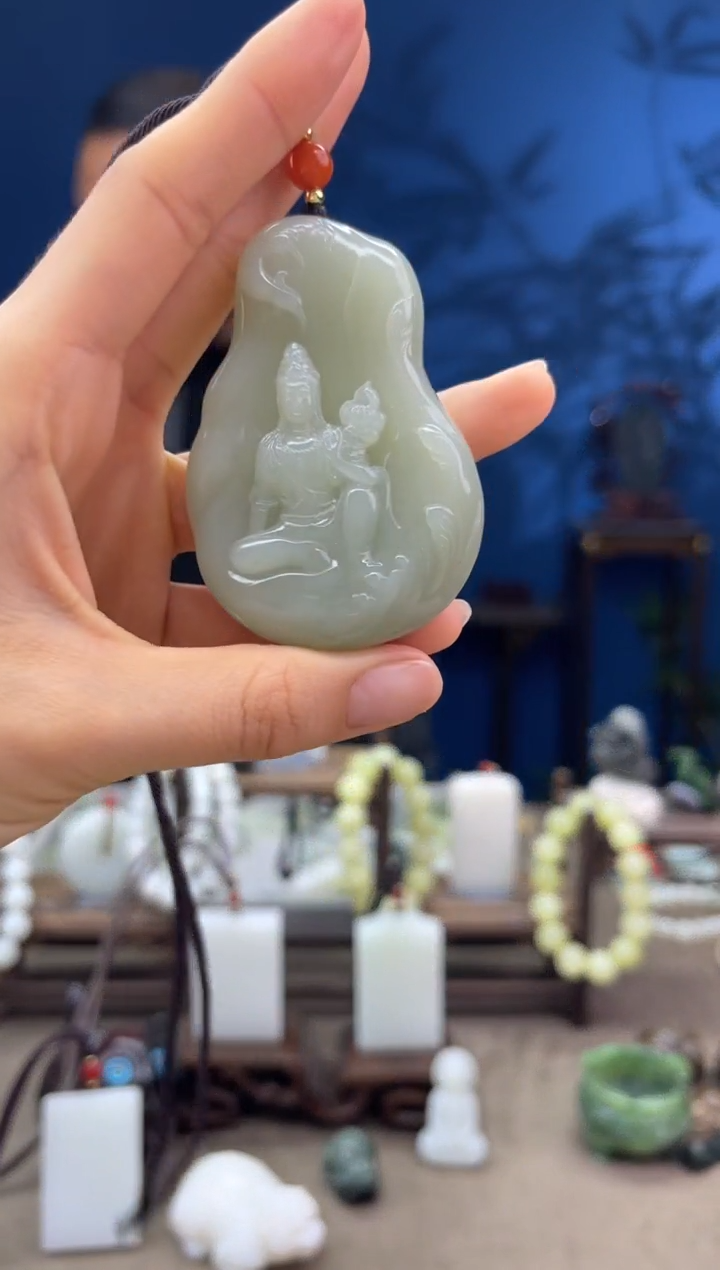 【闪购商品】和田玉颈饰未镶嵌1